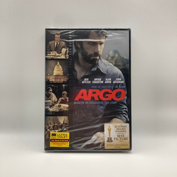 Warner Bros. Other - Argo DVD Ben Affleck Bryan Cranston Best Picture Academy Award Winner New Sealed